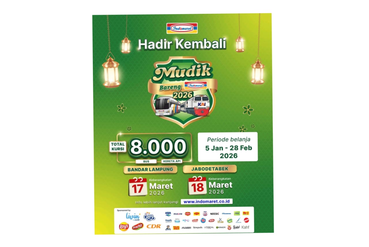 Hadir kembali! Mudik Bersama Indomaret 2026, Perjalanan Pulang Kampung yang Aman dan Nyaman