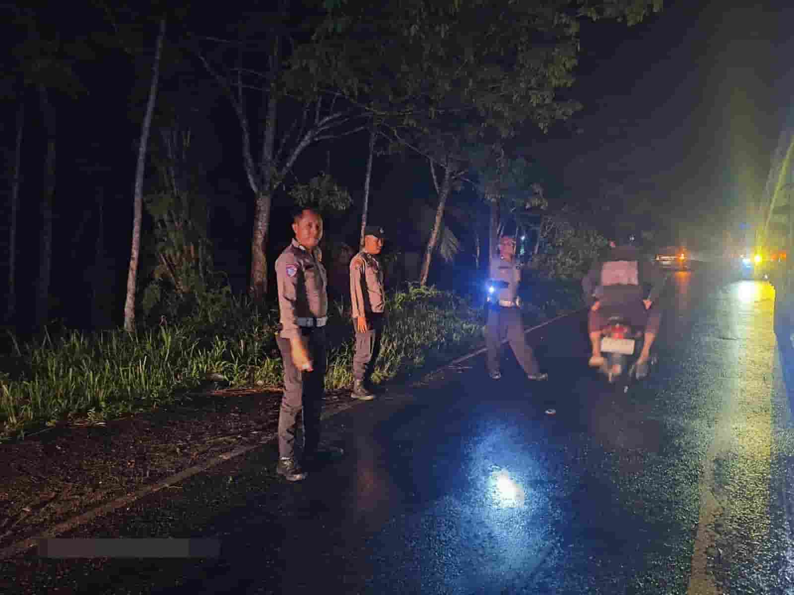 Motor Terpeleset di Jalinsum Way Kanan, Pengendara Tewas Usai Tertabrak Mobil