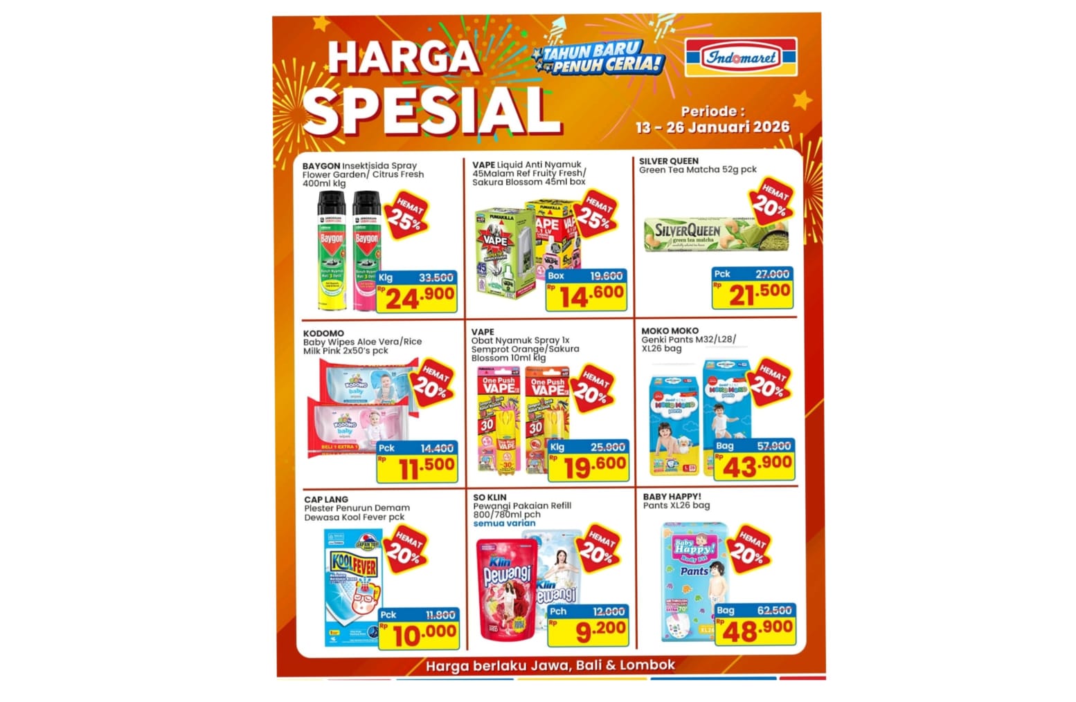 Deretan Produk Home Care di Indomaret, Diskon Hingga 40 Persen!