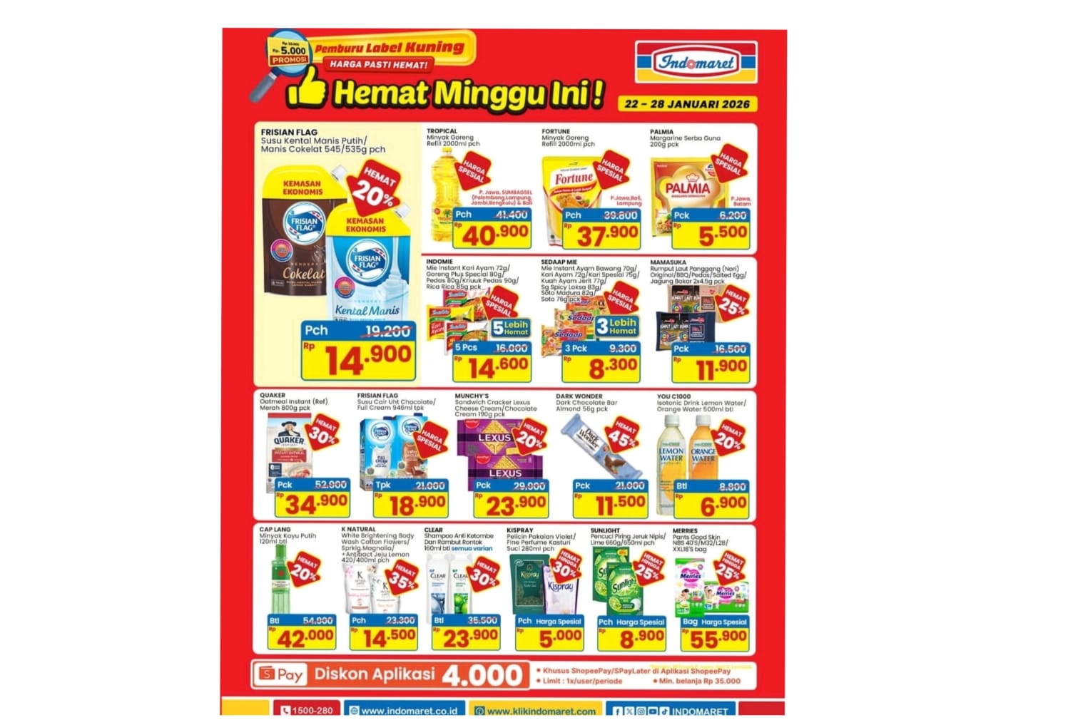 Sikat Habis! Promo Mingguan Indomaret, Bikin Dompet Tetap Tebal!