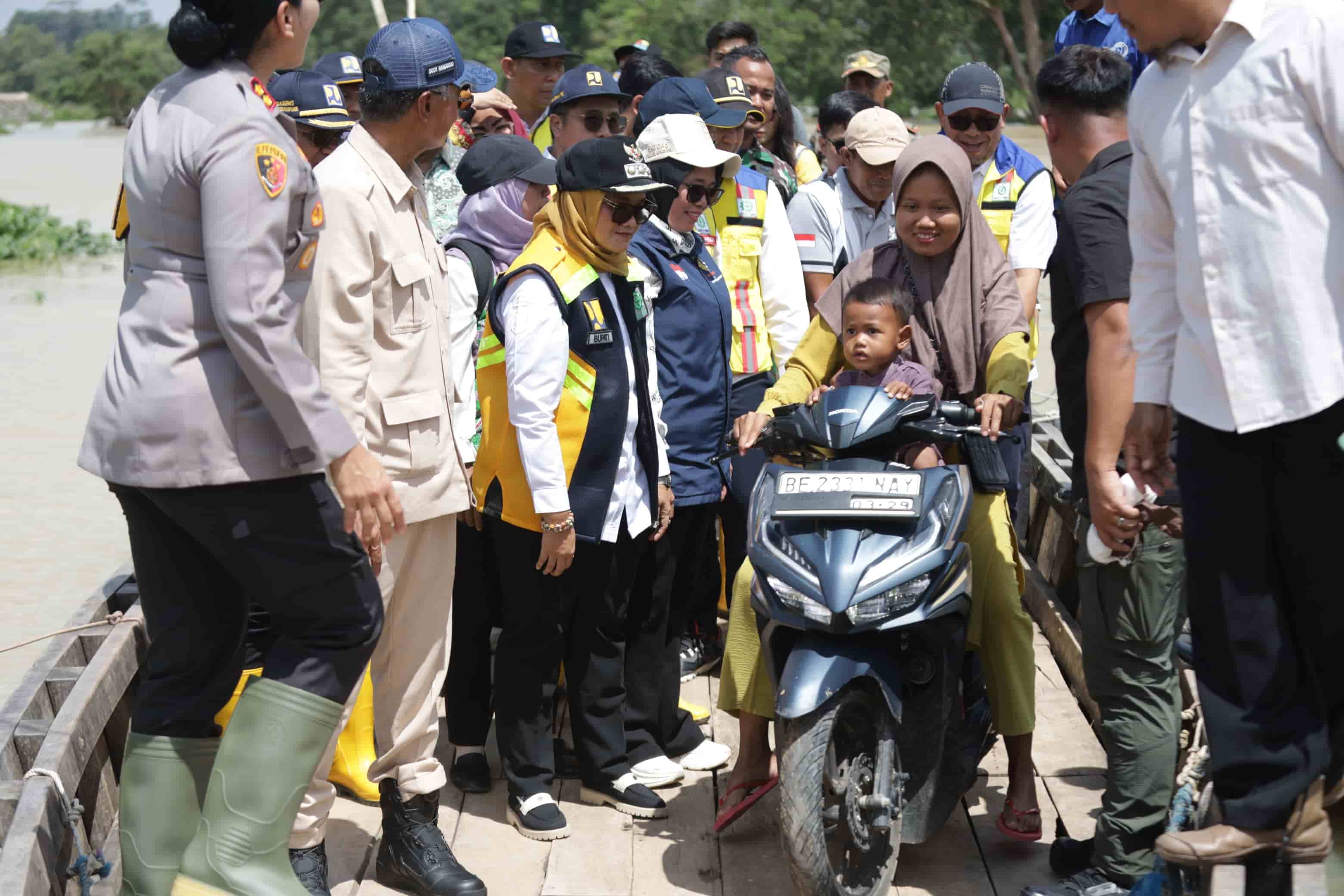 Menteri PU Tinjau Jembatan Kali Pasir, Jadi Salah Satu Prioritas Nasional