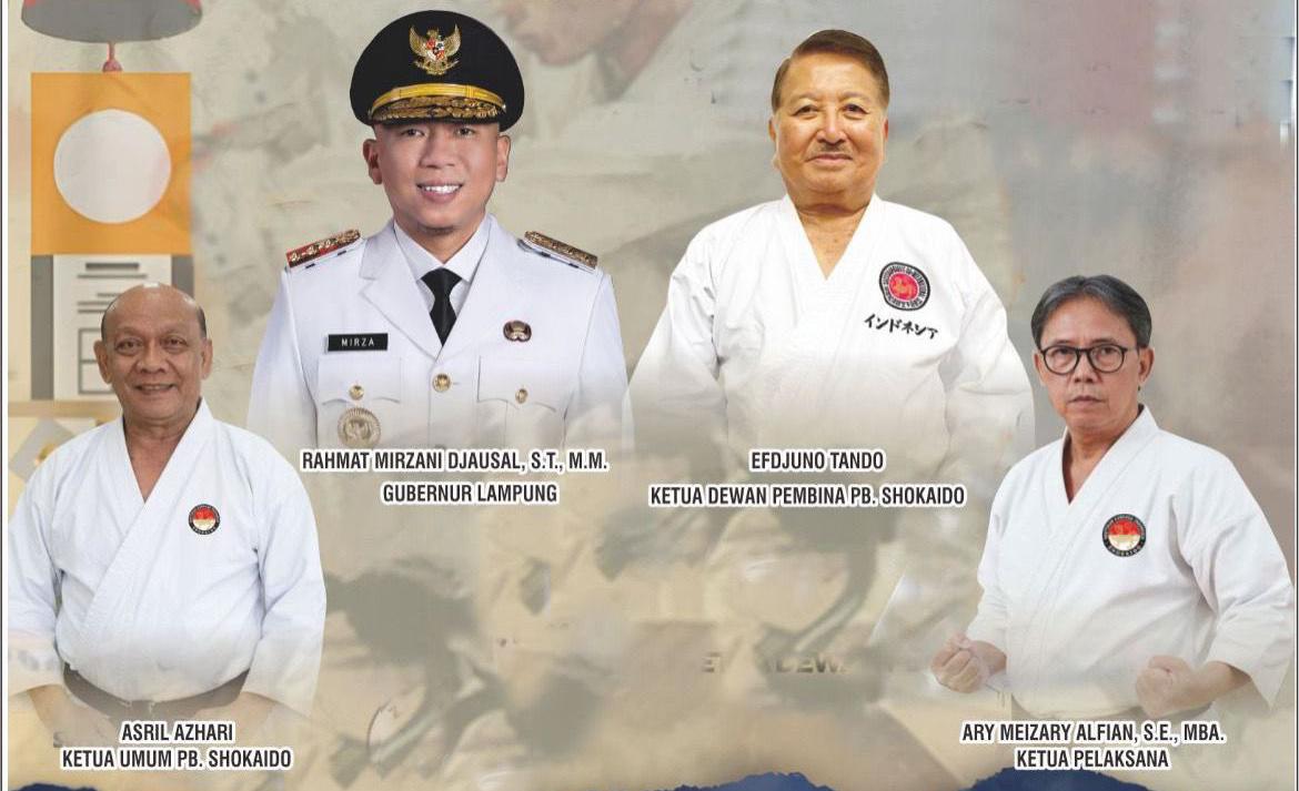 Lampung Jadi Tuan Rumah Kejurnas Karate Shokaido 2026, 1.500 Atlet Siap Berlaga
