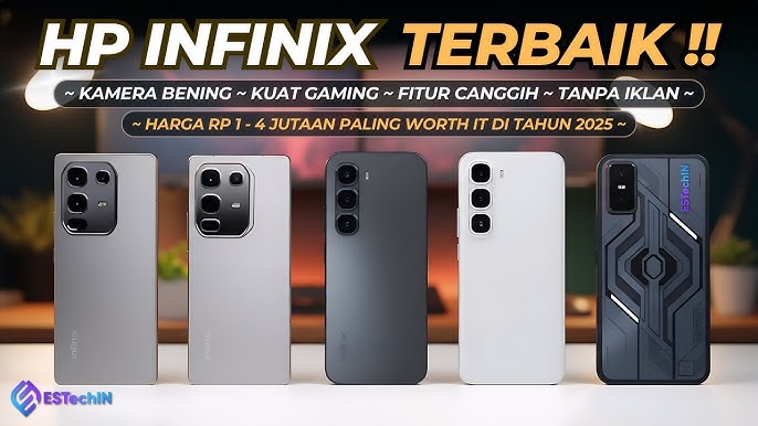 Infinix Harga Terbaru: Mulai Rp1 Jutaan, Cek Spesifikasi  dan Harga Lengkap!