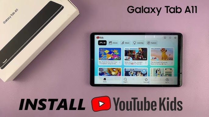 Galaxy Tab A11 Kids Pack: Tablet Ramah Anak dengan Proteksi Menyeluruh!