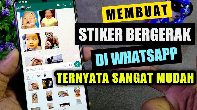 Bikin Chat Makin Hidup! Ini Cara Membuat Stiker Animasi Bergerak di WhatsApp