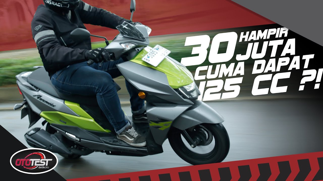 Adu Stabilitas Skutik di Jalan Basah, Suzuki Avenis 125 vs Burgman Street 125EX, Mana Lebih Unggul?