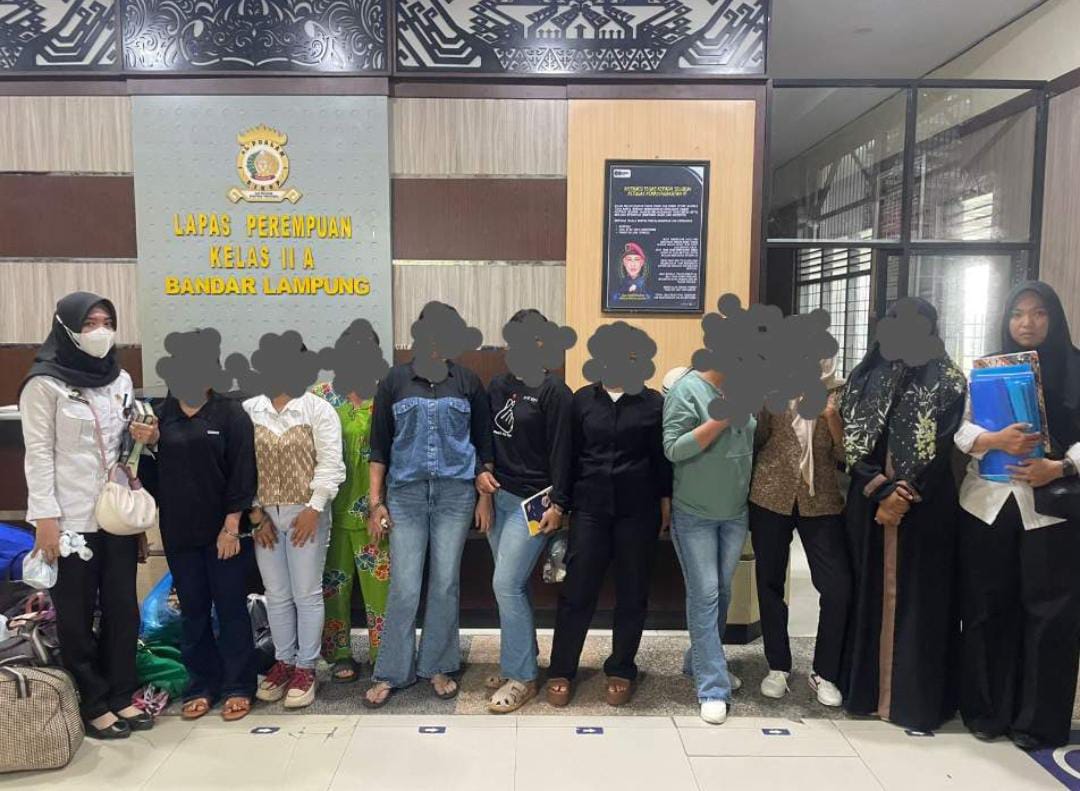 Kelebihan Kapasitas, Sembilan Napi Perempuan Rutan Menggala Dipindah ke Lapas Khusus
