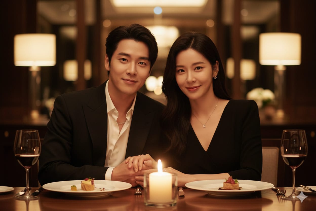 Ubah Foto Bersama Pasangan Seolah Candle Light Dinner Romantis! Pakai Prompt Gemini Ini