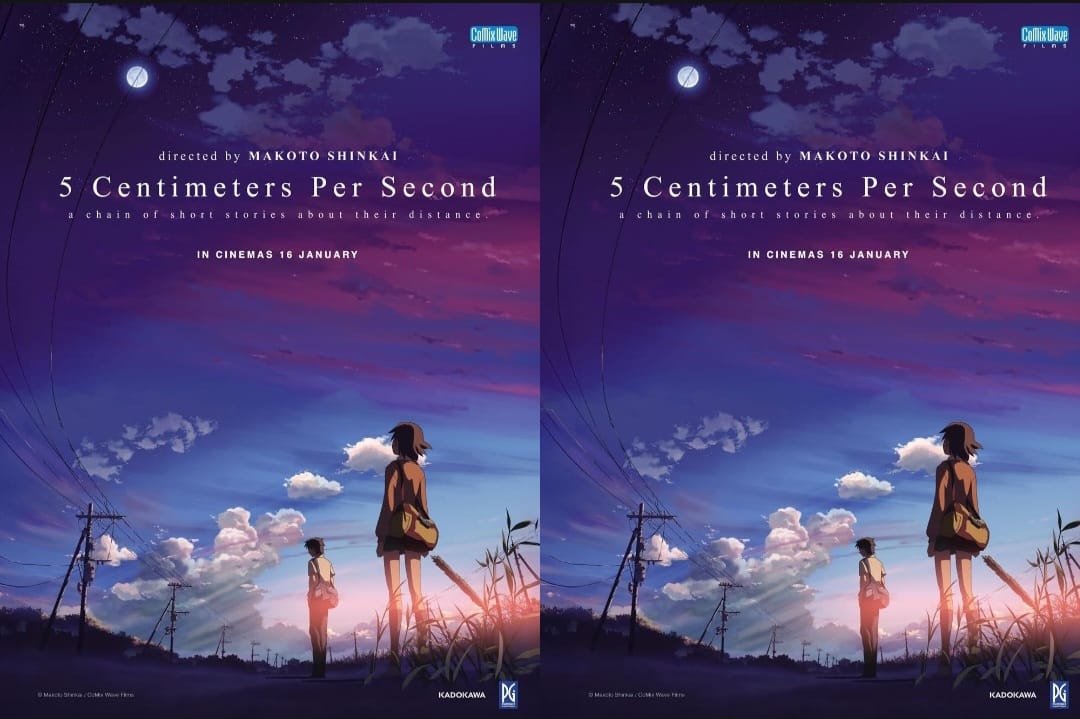 Poster Anime Movie 5 Centimeters Per Second.