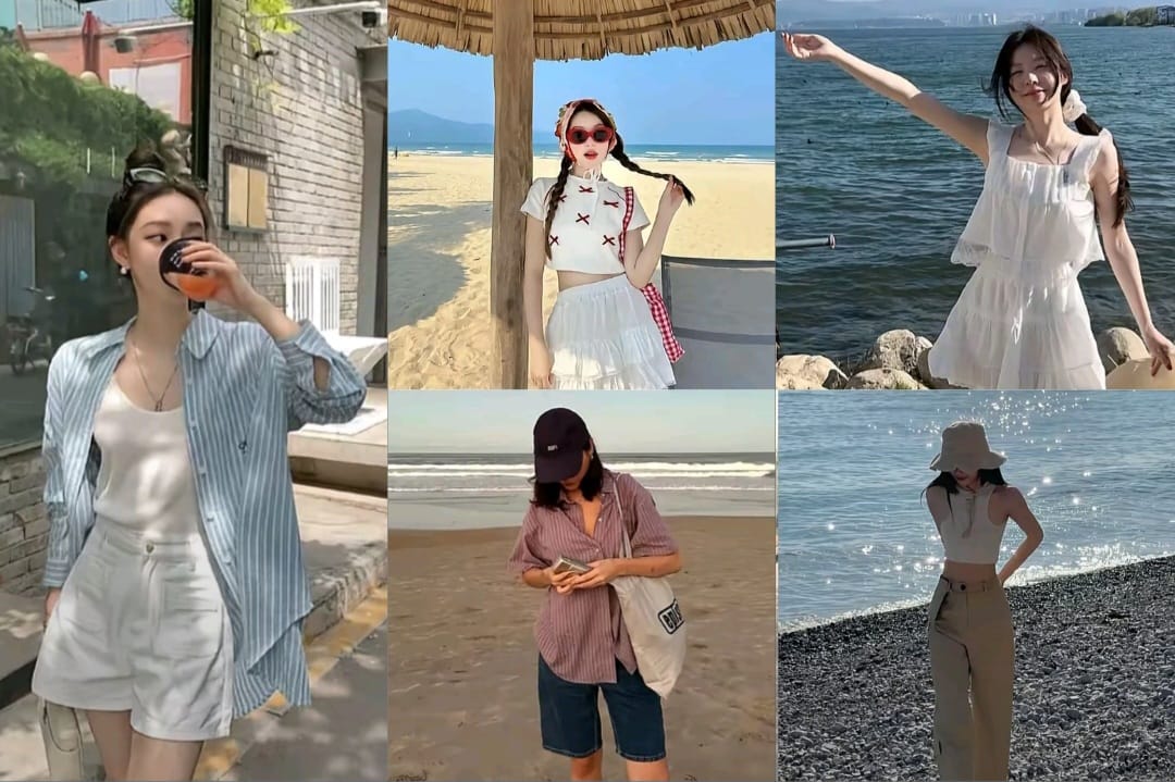 Fresh dan Cheerful, 5 Rekomendasi Style Outfit Liburan Pantai untuk Wanita yang Wajib Dicoba