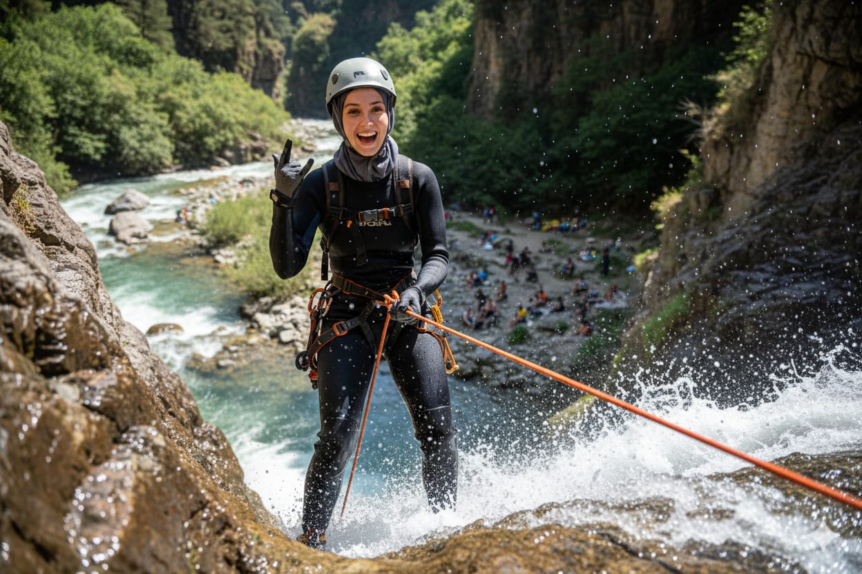 Wisata Alam Penuh Tantangan! Pakai Prompt Gemini AI Ini, Hasilkan Foto Ciamik Canyoneering
