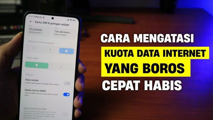 Penyebab kuota cepat boros