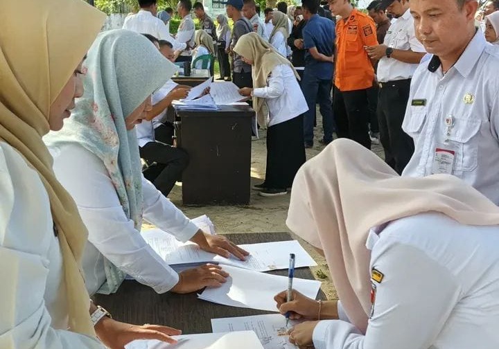 1.123 PPPK Paruh Waktu Mesuji Teken Kontrak 2026, Ini Pesan Penting Dari Kepala BKPSDM