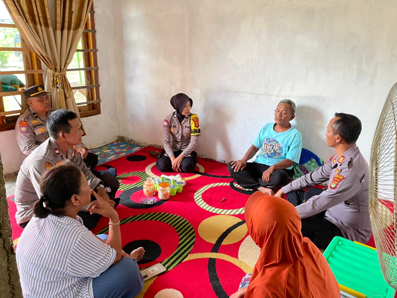 Polisi Datangi Rumah Duka Korban Tenggelam di Lampung Utara, Warga Diimbau Waspada Sekitar Sungai