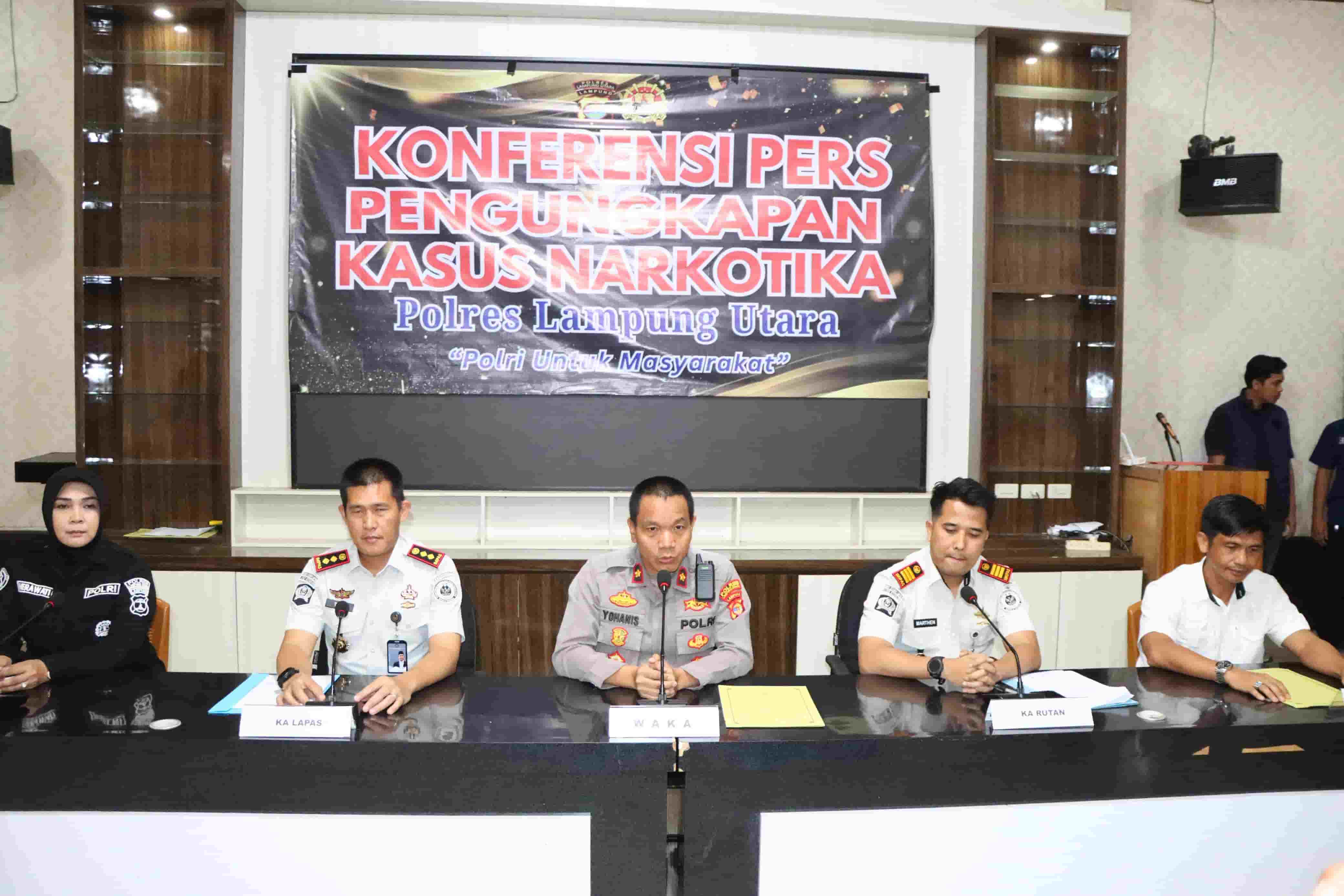 Jaringan Sabu Masuk Lapas Kotabumi, Oknum Rutan Diamankan, Polisi Buru Aktor Lain