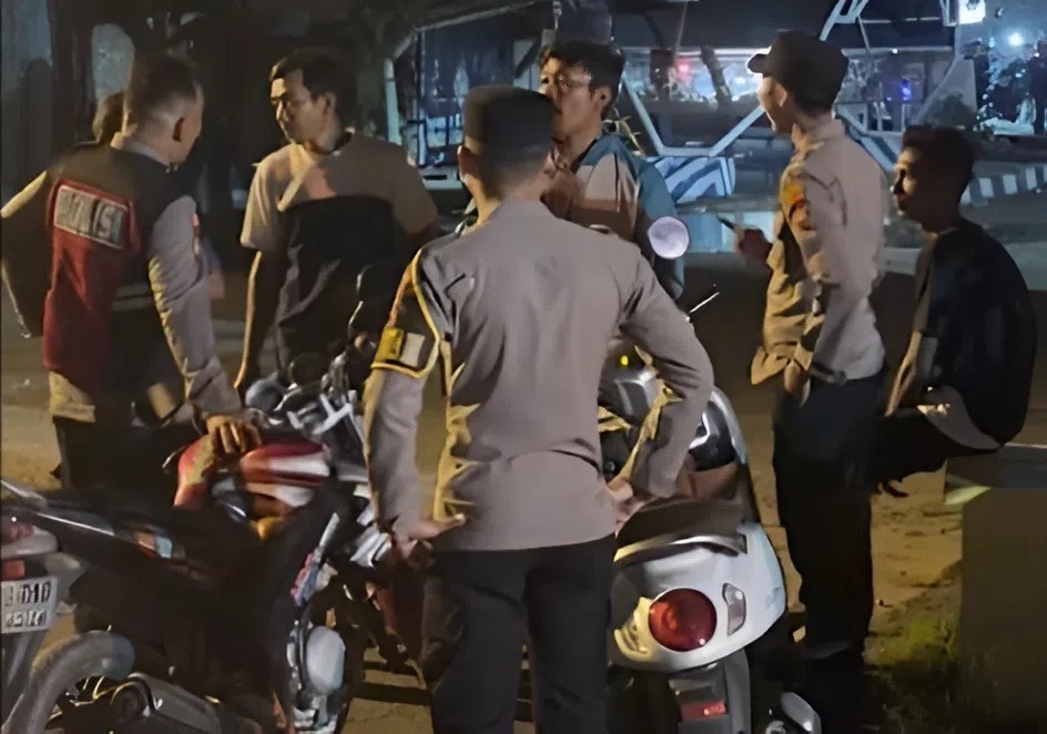 Polres Pringsewu Sikat Knalpot Brong, Balap Liar Dini Hari Dibubarkan dan Puluhan Pemuda Diamankan