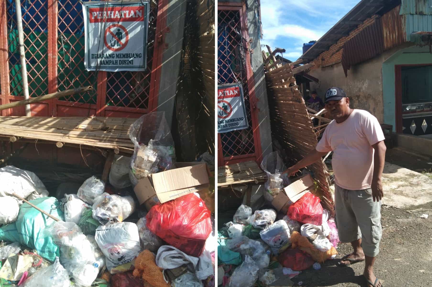 Pasar Banjit Kembali Dipenuhi Sampah, Warga Heran Retribusi Rutin Tapi Kebersihan Jalan di Tempat