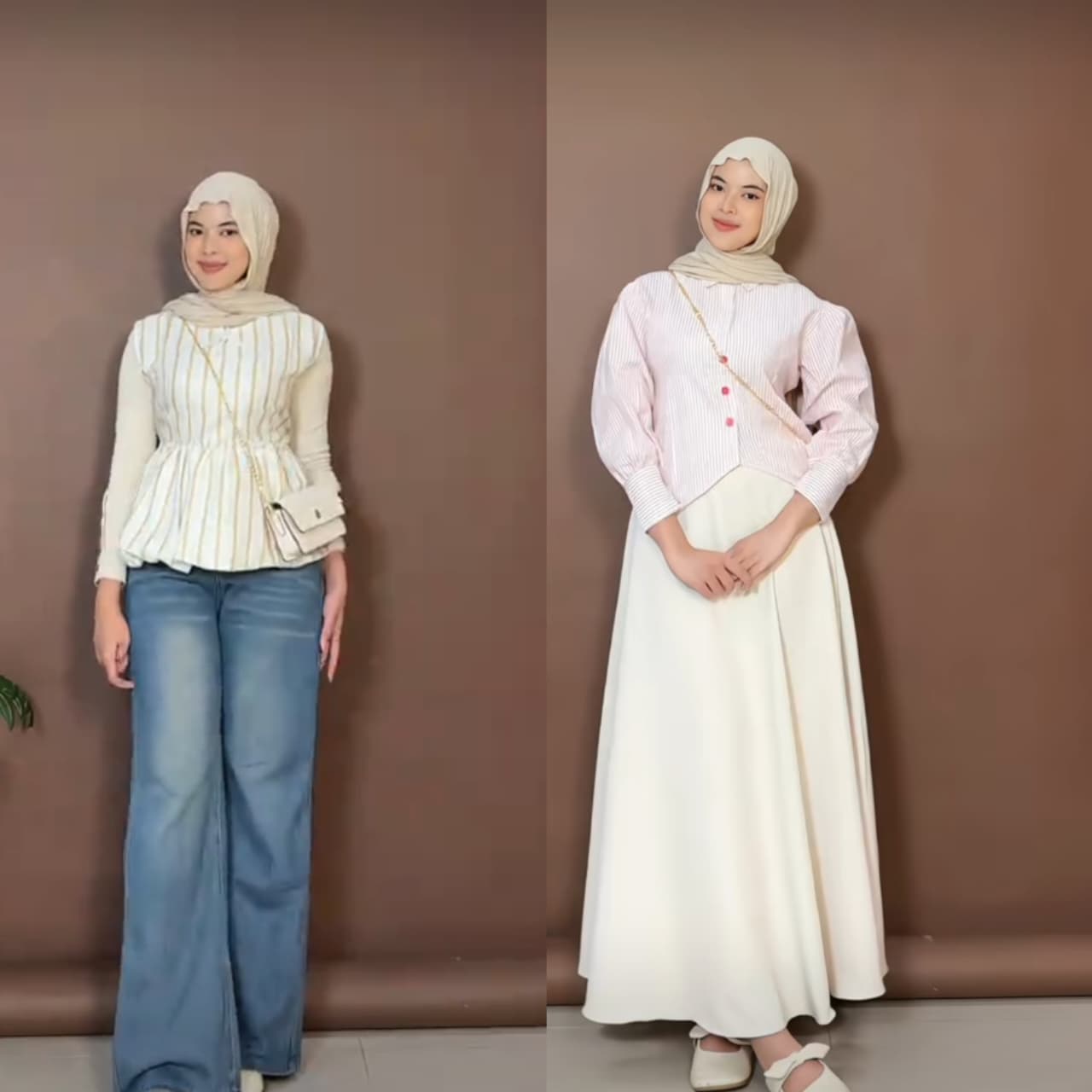 Motif Garis Naik Daun! Gen Z Mulai Gandrungi Stripe Colorful dengan Sentuhan Bordir Modern